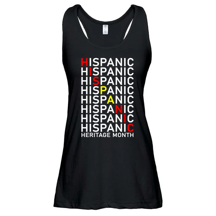 Hispanic Heritage Month Ladies Essential Flowy Tank