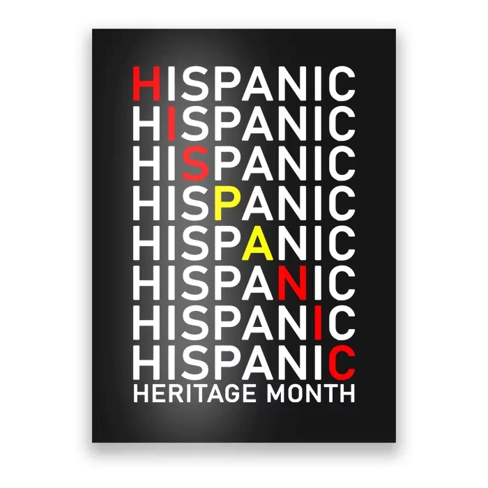 Hispanic Heritage Month Poster