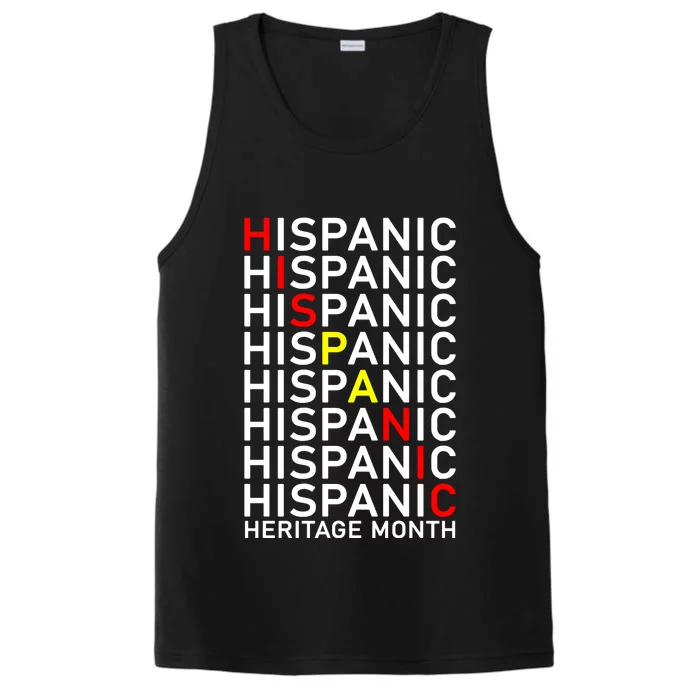 Hispanic Heritage Month Performance Tank