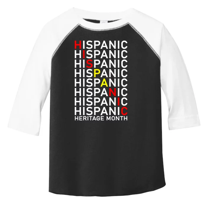 Hispanic Heritage Month Toddler Fine Jersey T-Shirt