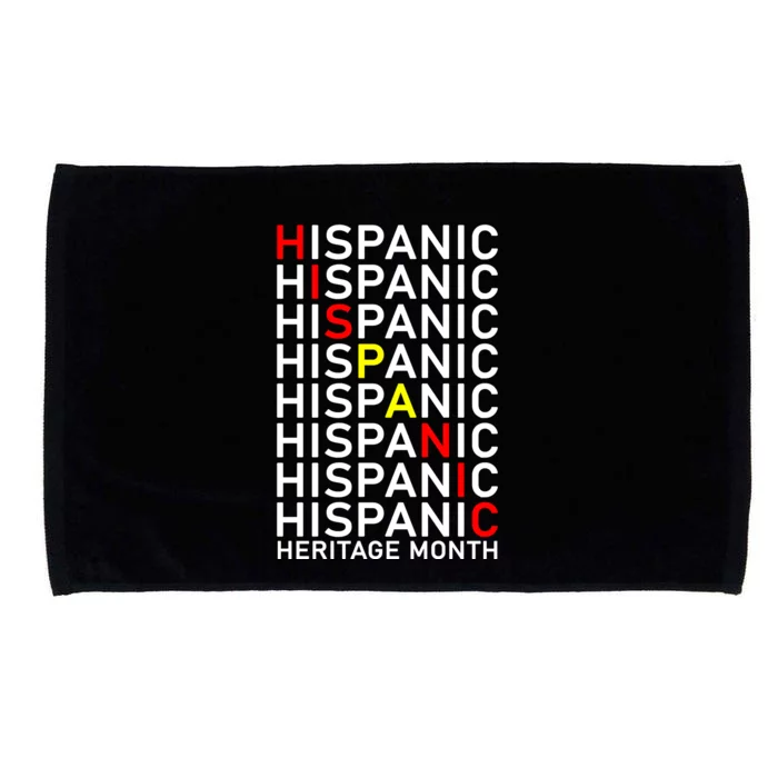 Hispanic Heritage Month Microfiber Hand Towel