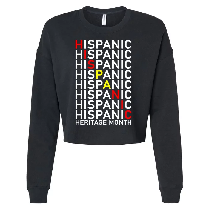 Hispanic Heritage Month Cropped Pullover Crew