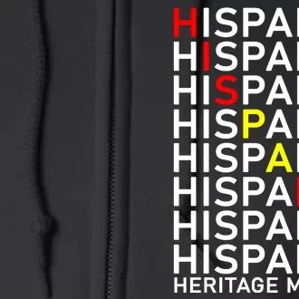 Hispanic Heritage Month Full Zip Hoodie