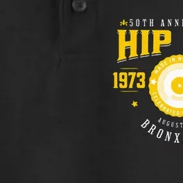 Hip Hop Music 50th Anniversary Musician Birthday Born Day Dry Zone Grid Performance Polo