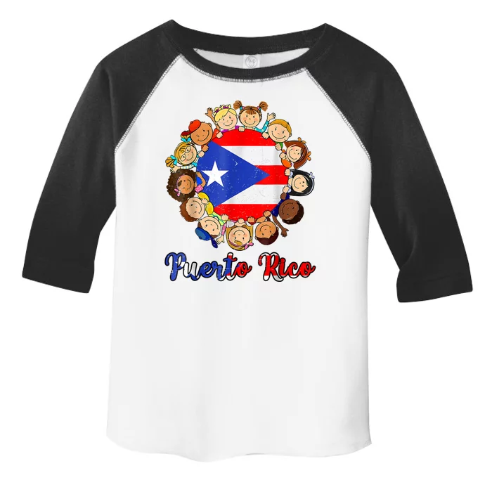 Hispanic Heritage Month Shirt Puerto Rico Girls Boys Toddler Fine Jersey T-Shirt