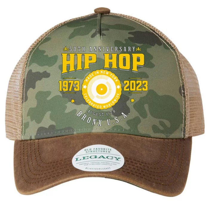 Hip Hop Music 50th Anniversary Musician Birthday Born Day Legacy Tie Dye Trucker Hat