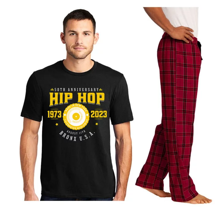 Hip Hop Music 50th Anniversary Musician Birthday Born Day Pajama Set