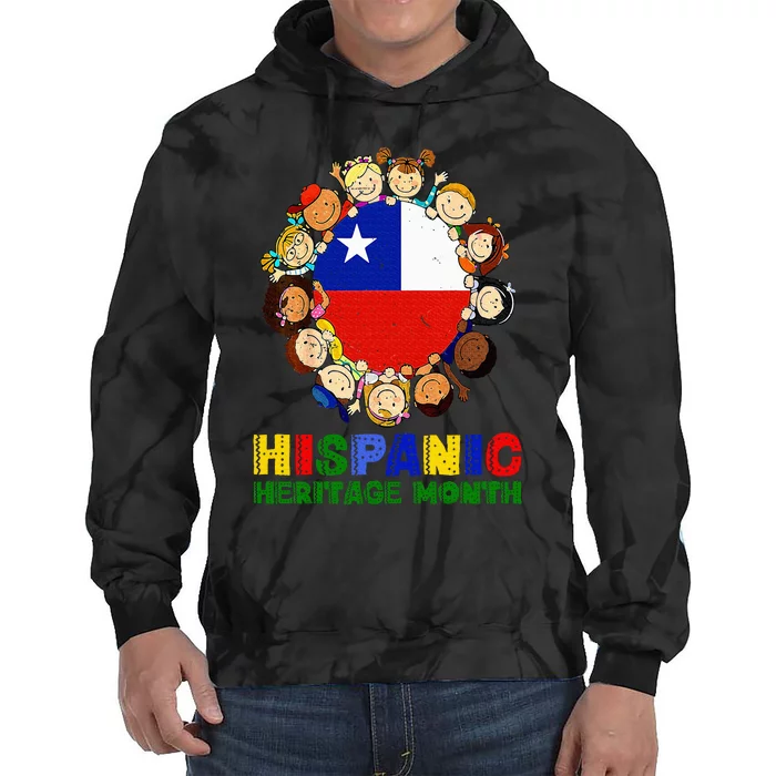 Hispanic Heritage Month Chile Tie Dye Hoodie