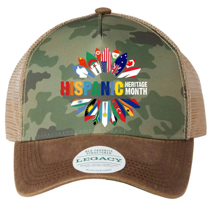 Hispanic Heritage Month Counties United Legacy Tie Dye Trucker Hat