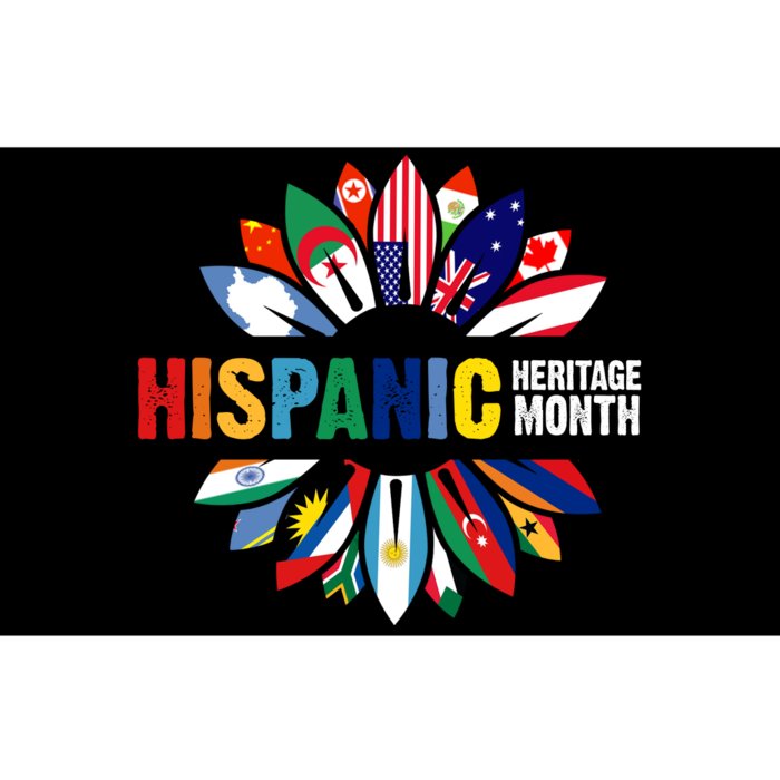 Hispanic Heritage Month Counties United Bumper Sticker