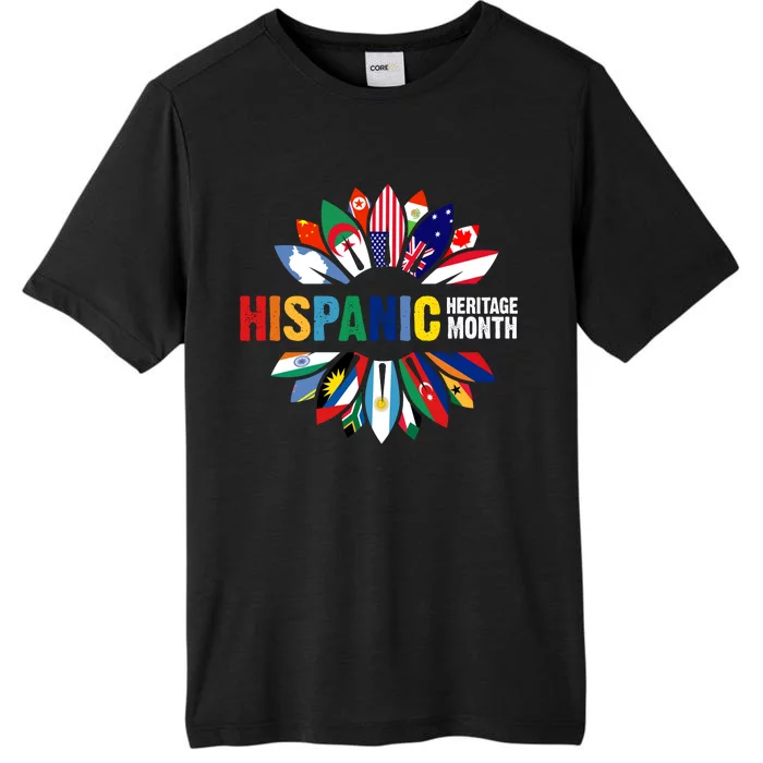 Hispanic Heritage Month Counties United ChromaSoft Performance T-Shirt