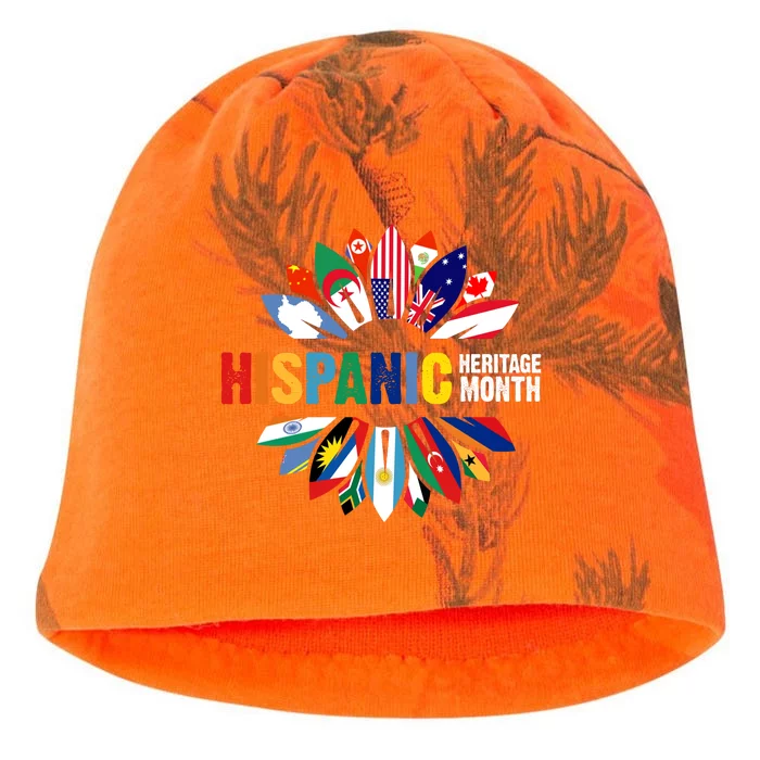 Hispanic Heritage Month Counties United Kati - Camo Knit Beanie