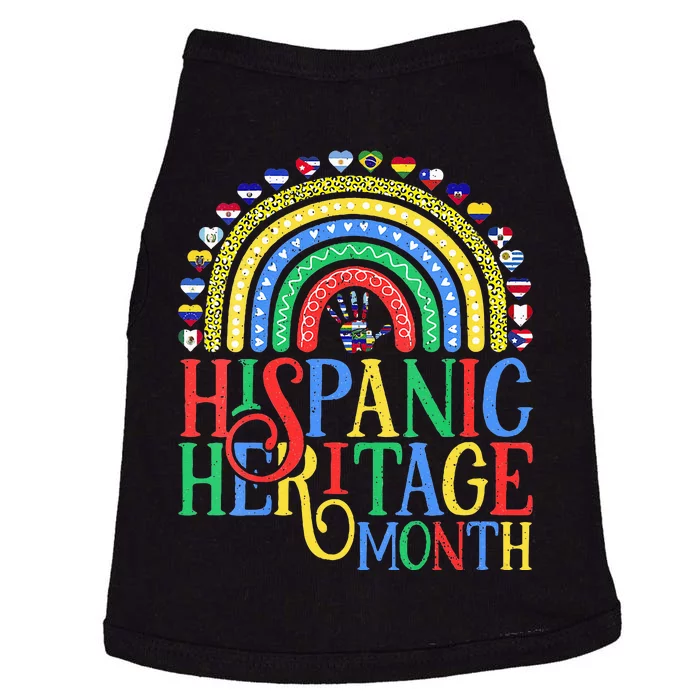 Hispanic Heritage Month Celebrating Pride Countries Latino Doggie Tank