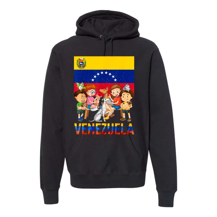 Hispanic Heritage Month Venezuela Premium Hoodie