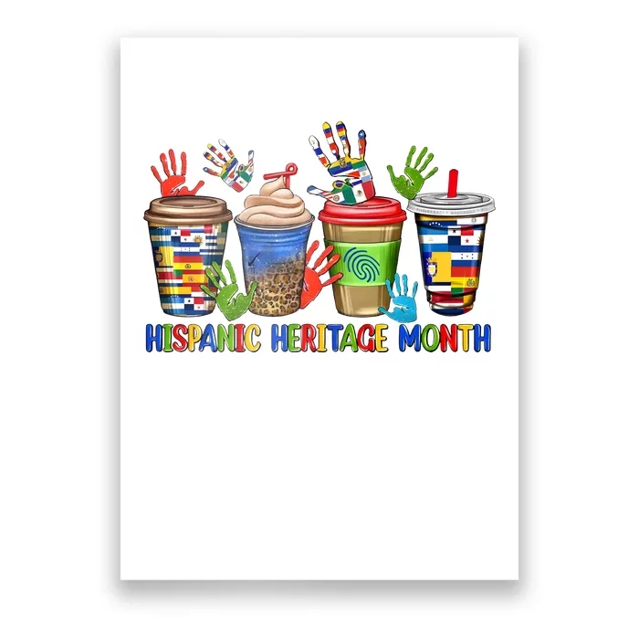 Hispanic Heritage Month Coffee Poster