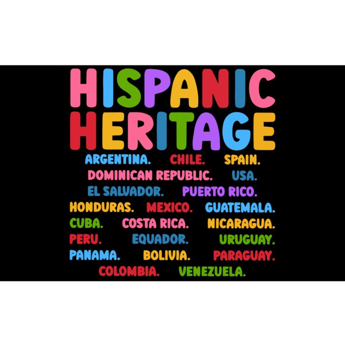 Hispanic Heritage Month Bumper Sticker