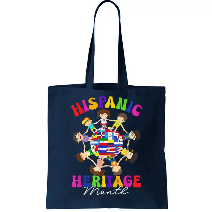 Hispanic Heritage Month All Latin Countries Tote Bag