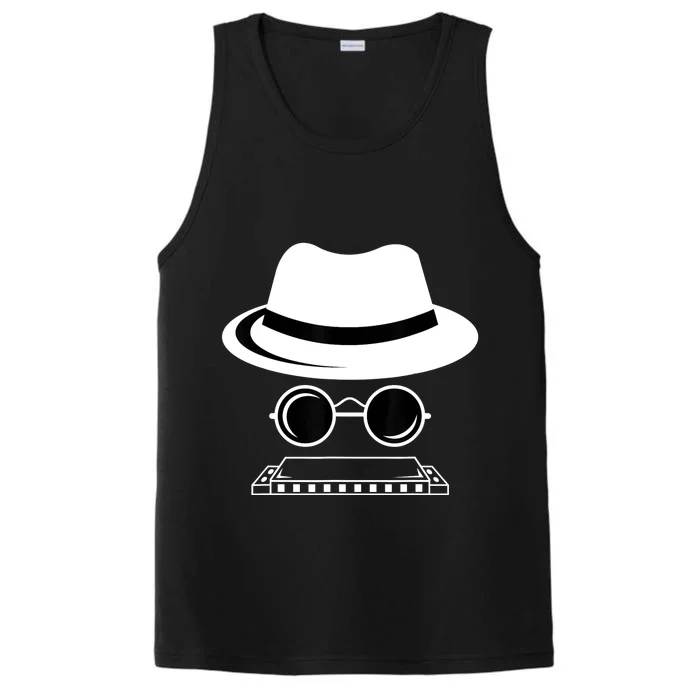 Harmonica Hat Music Orchestra Member Performance Tank