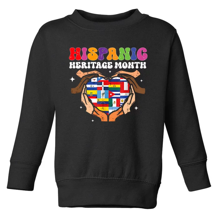 Hispanic Heritage Month Matching Team Gift Idea Toddler Sweatshirt