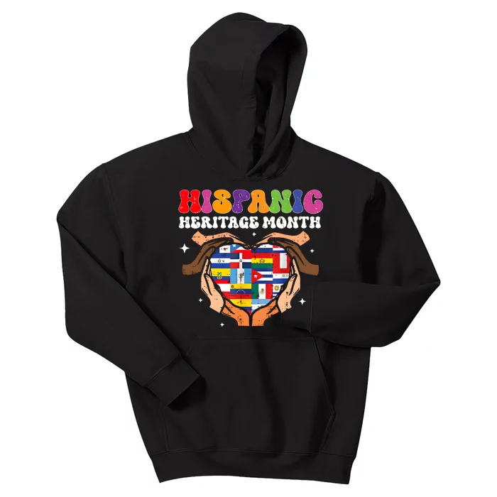 Hispanic Heritage Month Matching Team Gift Idea Kids Hoodie