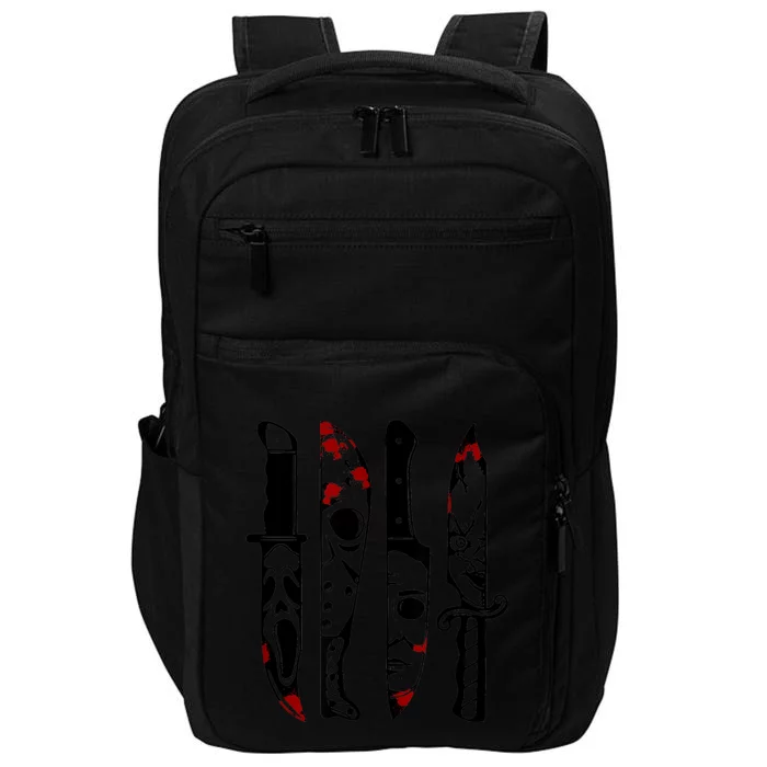 Halloween Horror Movie Characters Impact Tech Backpack