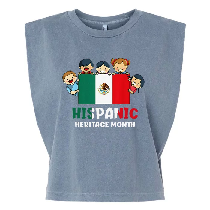 Hispanic Heritage Month Mexico Garment-Dyed Women's Muscle Tee