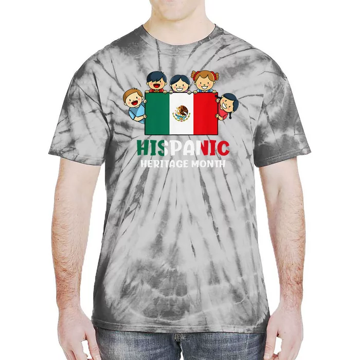 Hispanic Heritage Month Mexico Tie-Dye T-Shirt