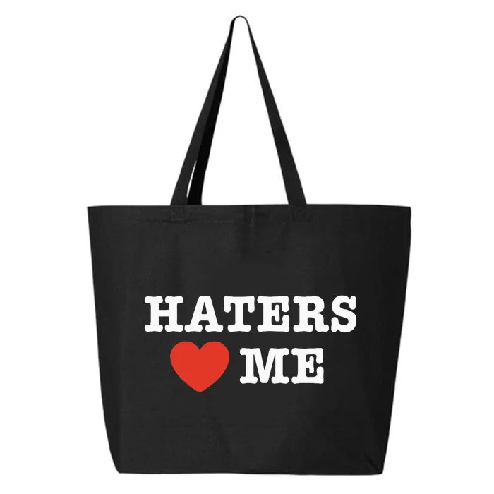 Haters Heart Me Club 25L Jumbo Tote