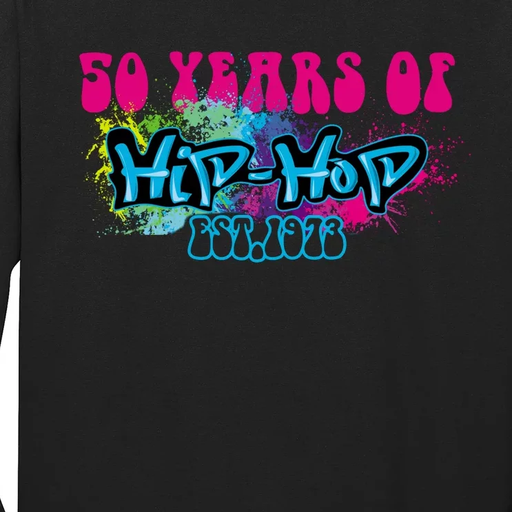 Hip Hop Music 50th Anniversary Rap Music Long Sleeve Shirt