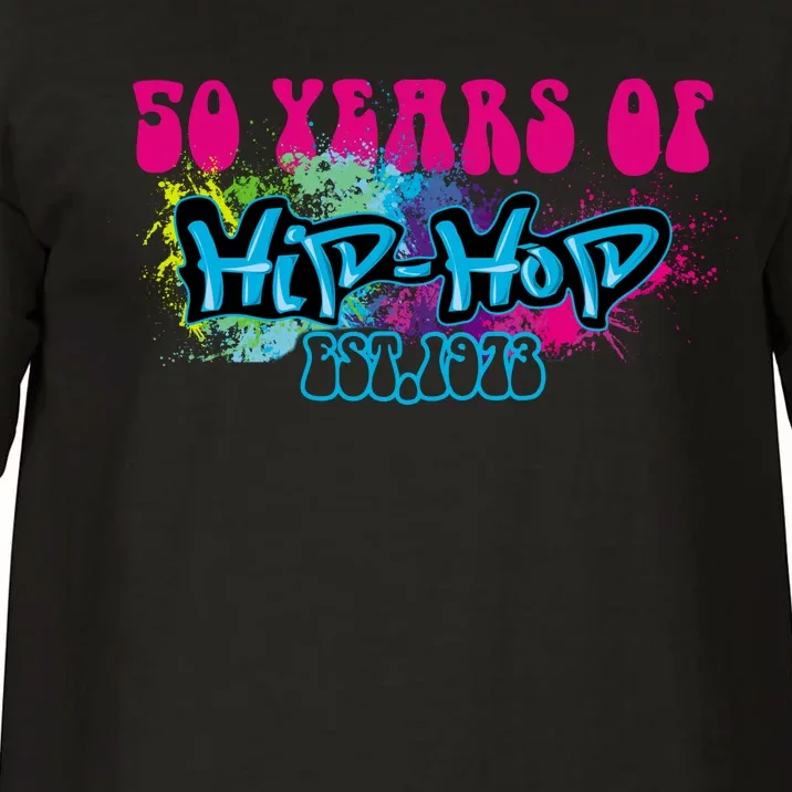 Hip Hop Music 50th Anniversary Rap Music Comfort Colors T-Shirt