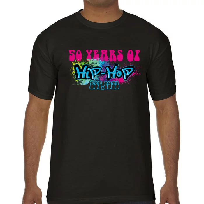 Hip Hop Music 50th Anniversary Rap Music Comfort Colors T-Shirt