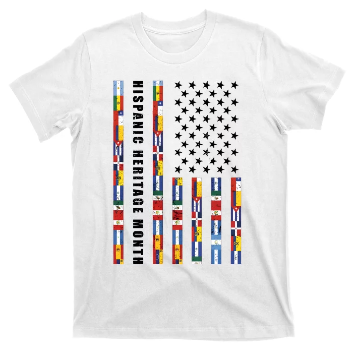 Hispanic Heritage Month Mes De La Herencia Hispana T-Shirt