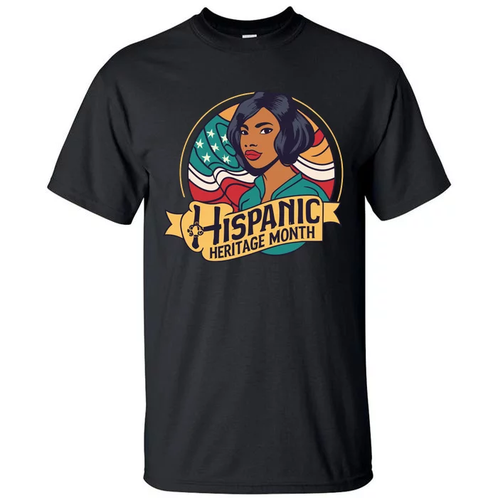 Hispanic Heritage Month Girls Inspired Tall T-Shirt