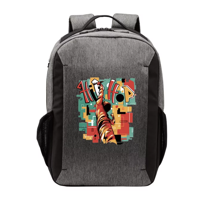 Hip Hop Music Retro Logo Vector Backpack