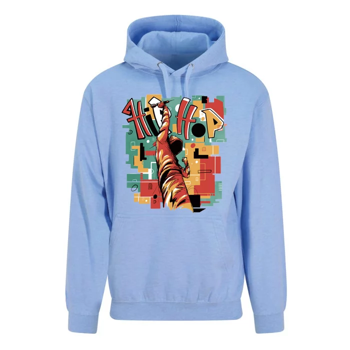 Hip Hop Music Retro Logo Unisex Surf Hoodie