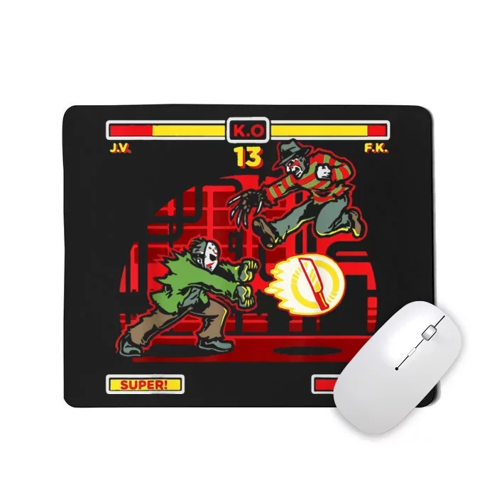 Halloween Horror Movie Characters Match Up KO Mousepad