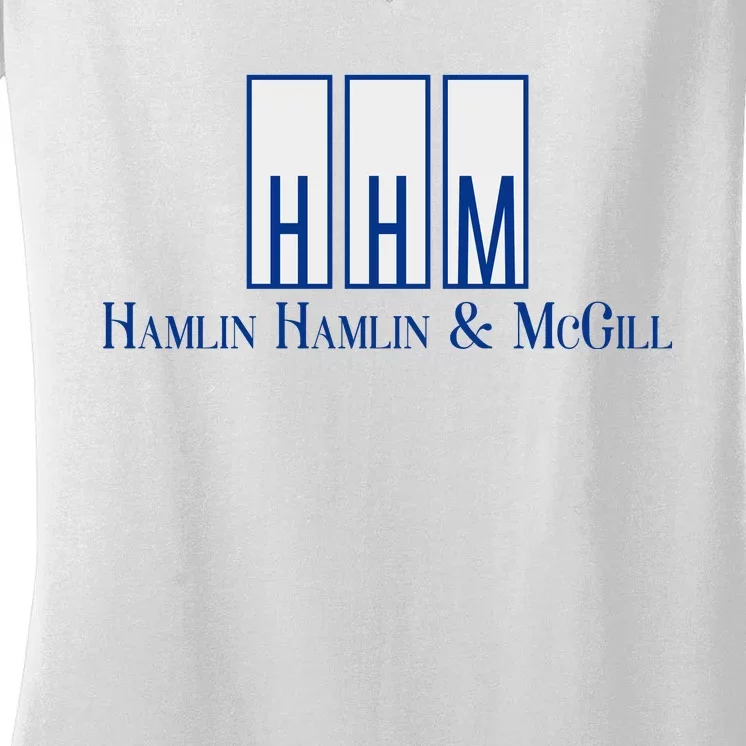 Hamlin, Hamlin McGill Women's V-Neck T-Shirt