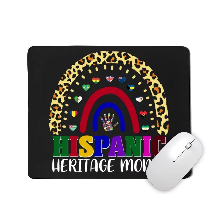 Hispanic Heritage Month Leopard Reendow Mousepad