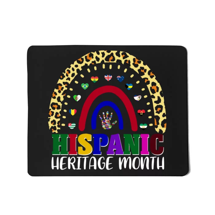 Hispanic Heritage Month Leopard Reendow Mousepad