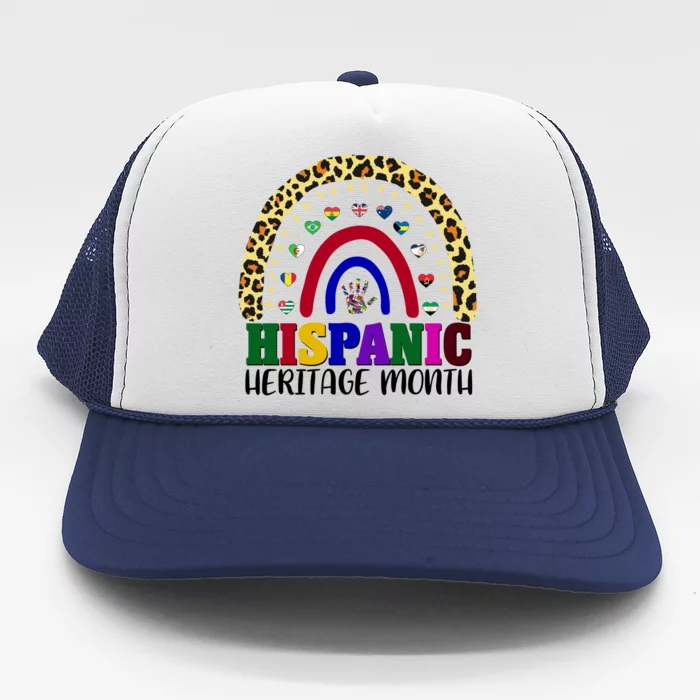 Hispanic Heritage Month Leopard Reendow Trucker Hat