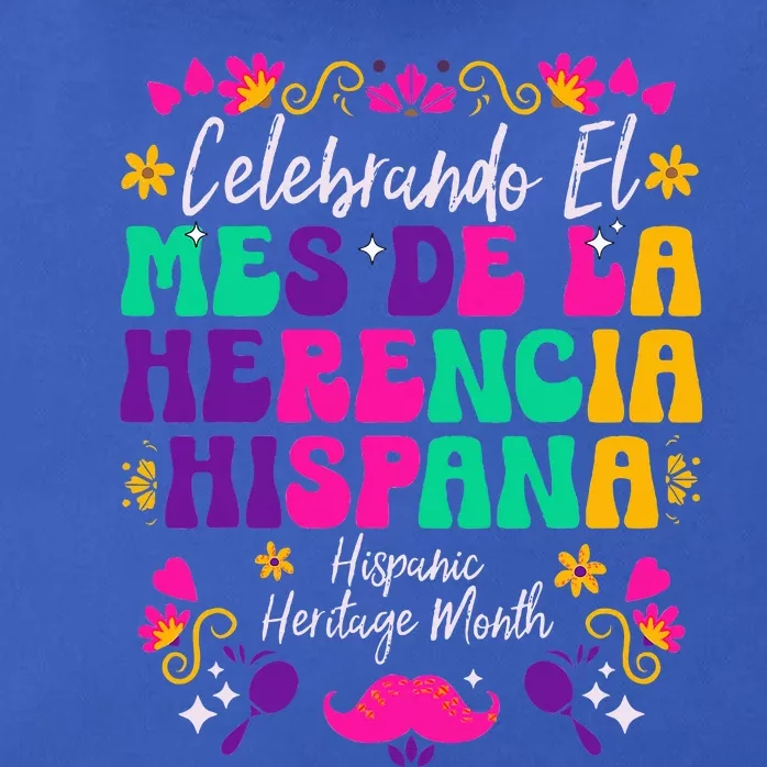 Hispanic Heritage Month Mes De La Herencia Hispana Zip Tote Bag