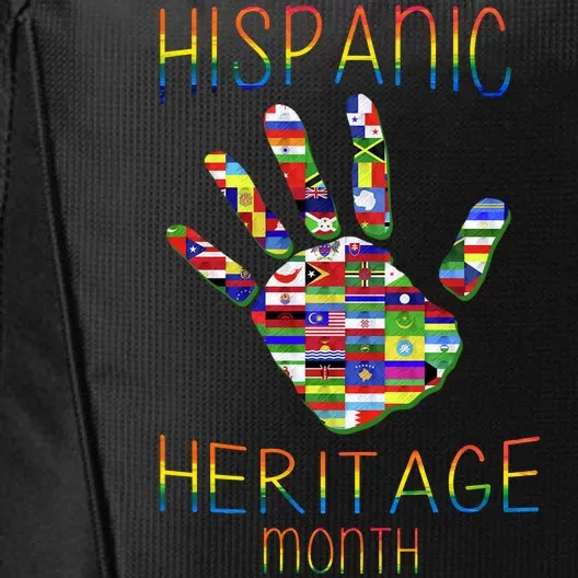 Hispanic Heritage Month Colorful Handprint City Backpack