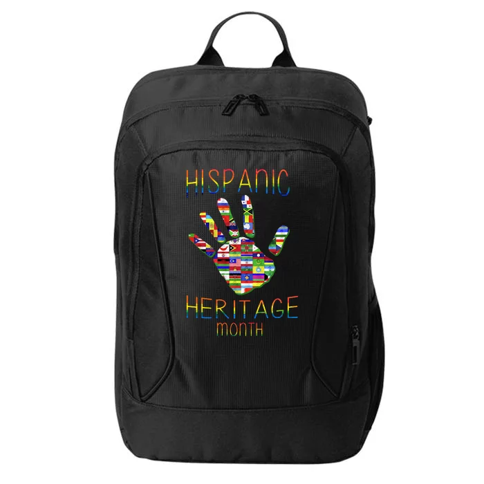 Hispanic Heritage Month Colorful Handprint City Backpack