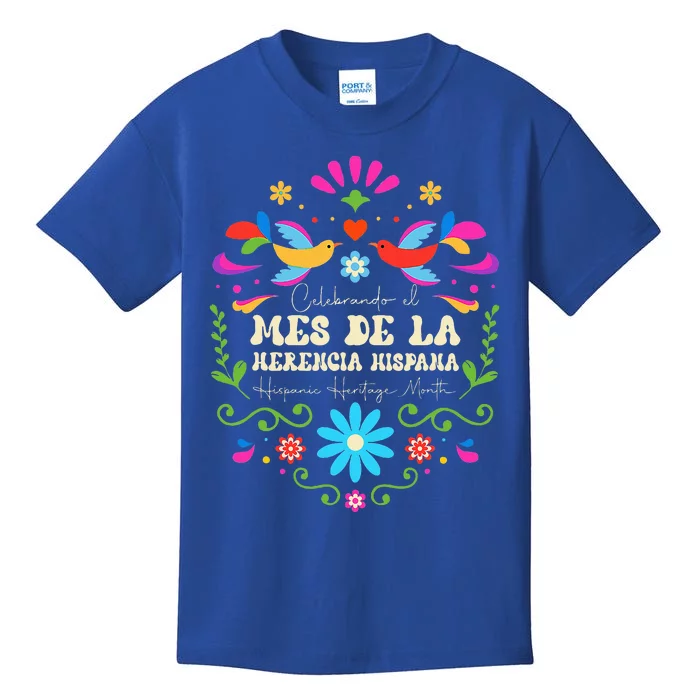 Hispanic Heritage Month Herencia Hispana Latino Kids T-Shirt