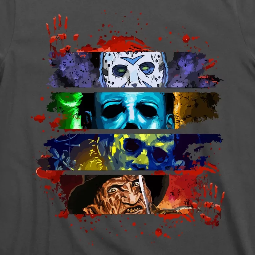 Halloween Horror Movies Characters Spooky Killer T-Shirt