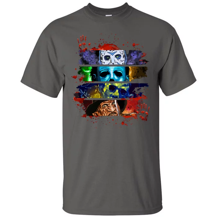 Halloween Horror Movies Characters Spooky Killer Tall T-Shirt