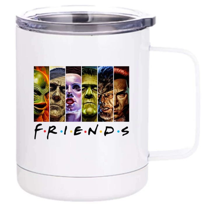 Halloween Horror Movies Characters Classic Killer Blood Horror Movie Gifts Front & Back 12oz Stainless Steel Tumbler Cup