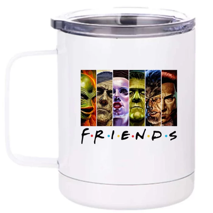 Halloween Horror Movies Characters Classic Killer Blood Horror Movie Gifts Front & Back 12oz Stainless Steel Tumbler Cup