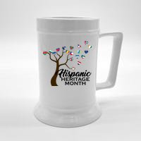 Hispanic Heritage Month Tree Roots Beer Stein