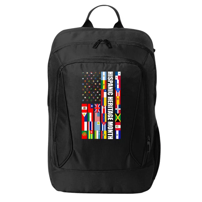 Hispanic Heritage Month Countries United Flag City Backpack